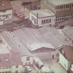 Geländeaufnahme von oben